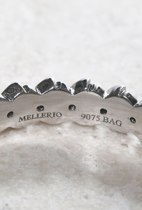 Mellerio 18k White Gold & Diamond Ring - 4