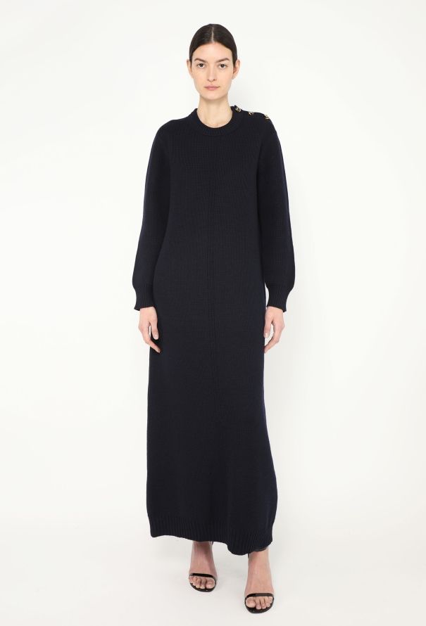 Bottega Veneta Resort 2023 Appliqué Sweater Dress - 1