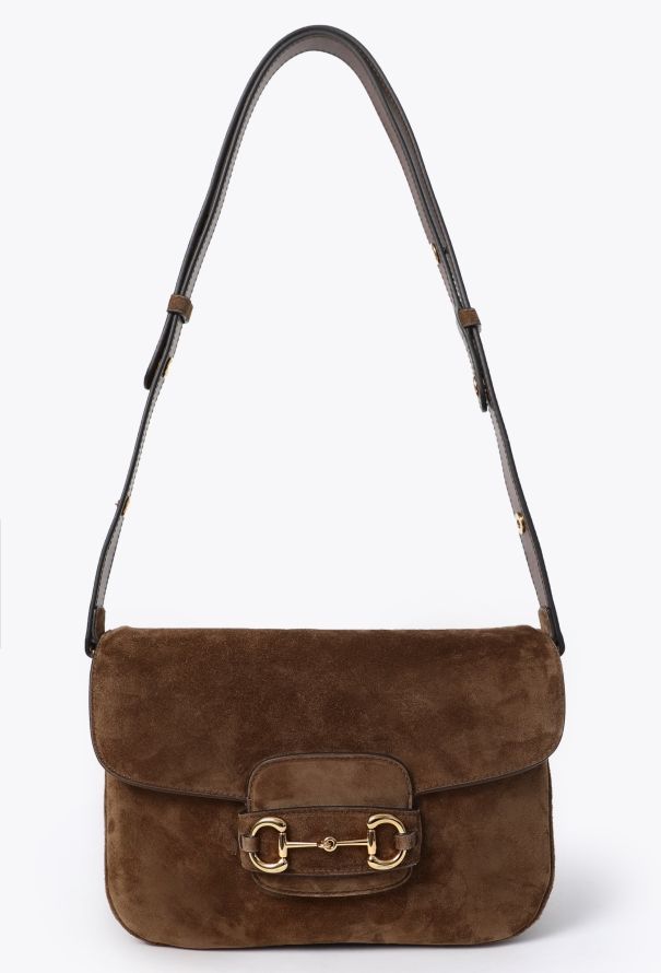 Gucci F/W 2025 Horsebit 1955 Aura Medium Shoulder Bag - 1