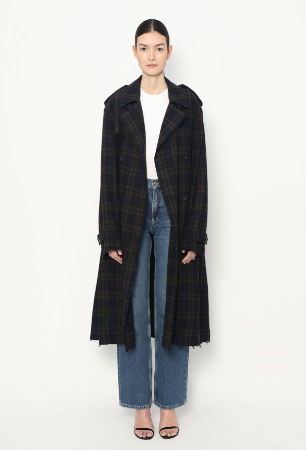 Loewe 2018 Graphic Belted Trench - 3