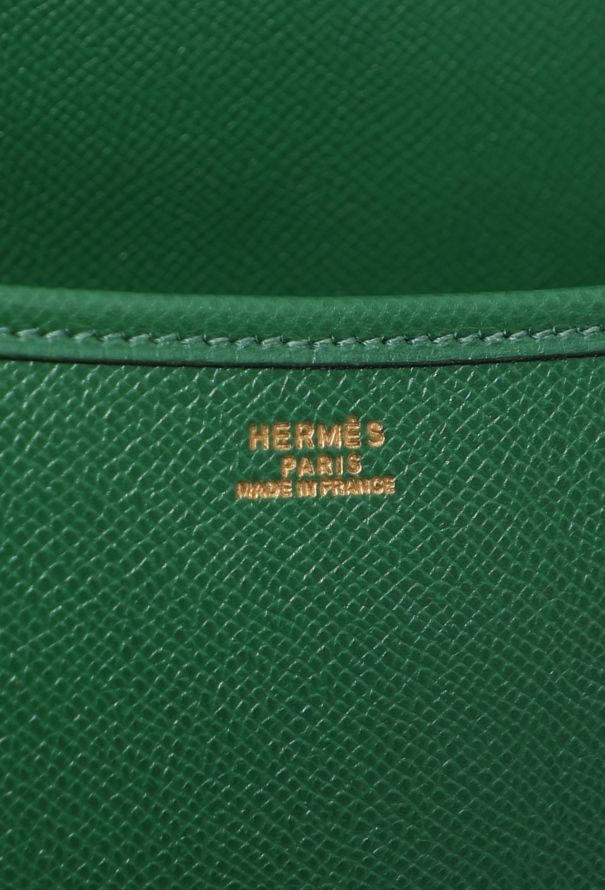 Hermès Vintage Green Bamboo Duffle Bag - 11