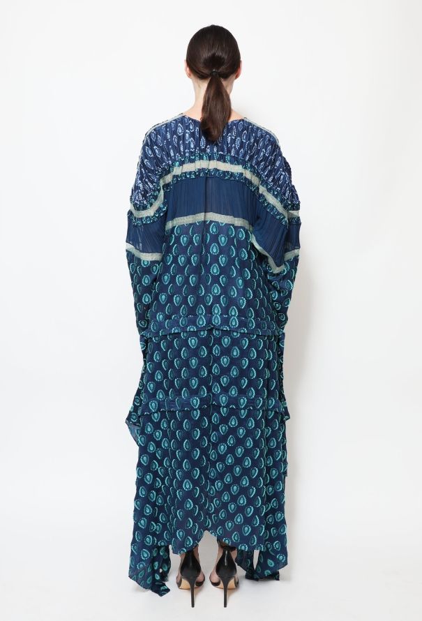 Chloé S/S 2014 Bohemian Georgette Kaftan - 6