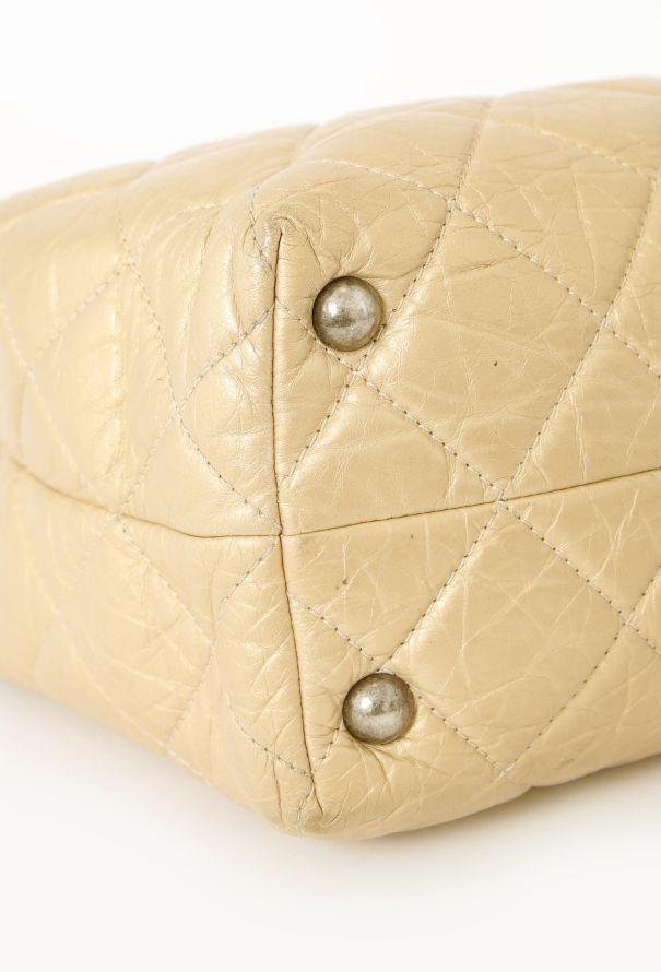 Chanel Metallic Quilted 2.55 Tote Bag - 9