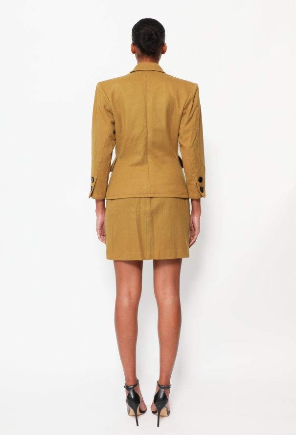 Saint Laurent Fall 1989 Jacket & Skirt Set - 4