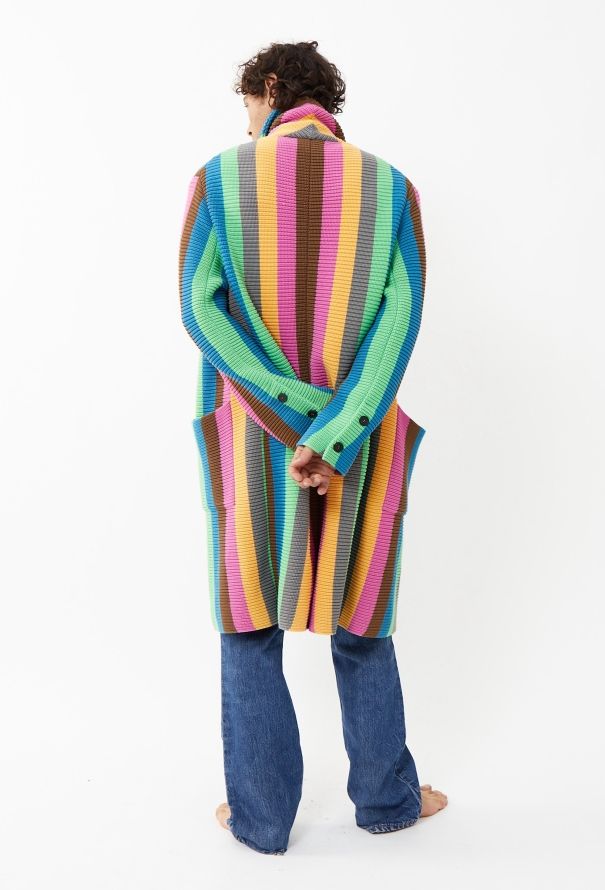 Loewe S/S 2016 Oversized Striped Cardigan - 5