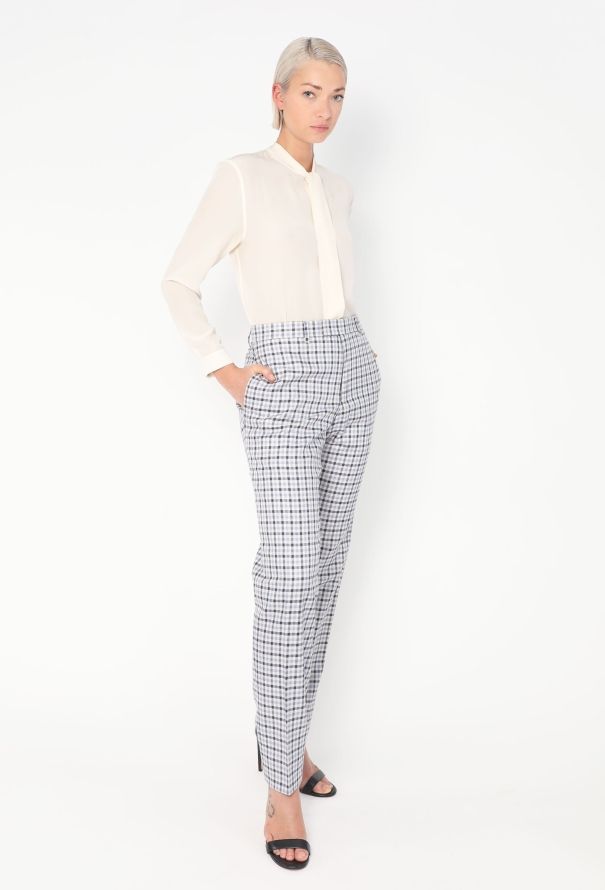 Gucci Tapered Check Trousers - 3