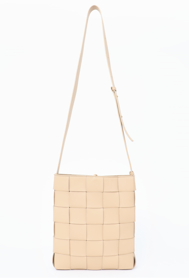 Bottega Veneta Beige Cassette Messenger Bag - 3