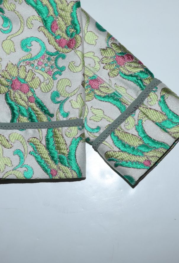 Prada S/S 2003 Floral Brocade Jacket - 9