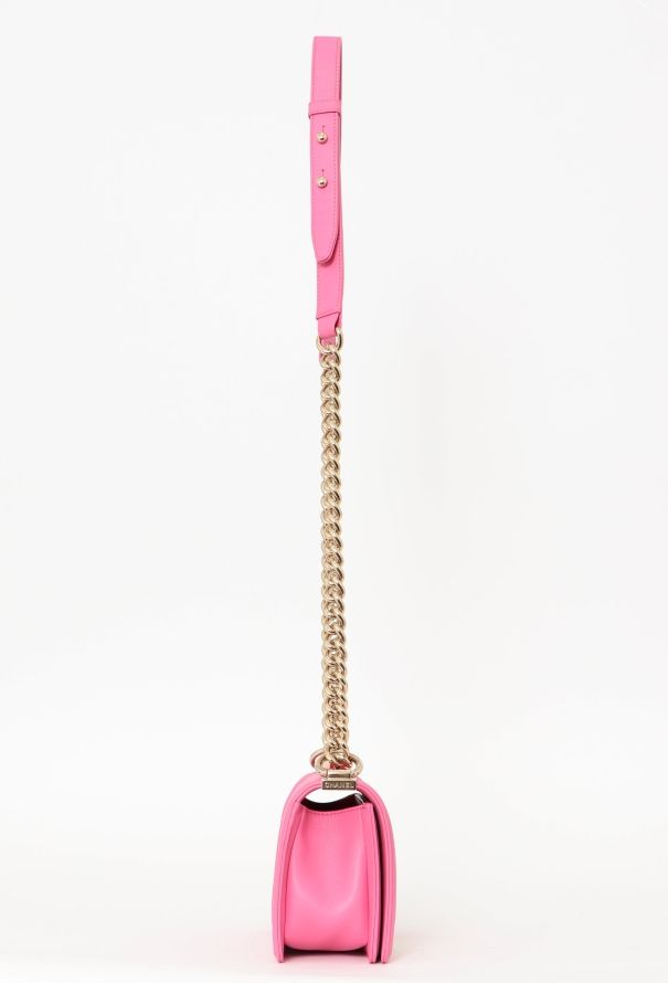 Chanel Pink Mini Boy Bag - 4