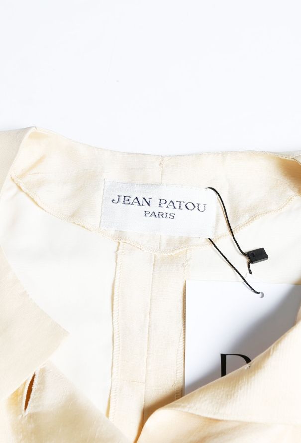 Jean Patou Belted Silk Dress - 4