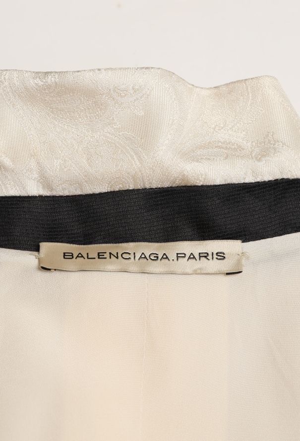 Balenciaga Collector S/S 2006 Baroque Jacquard Suit - 10