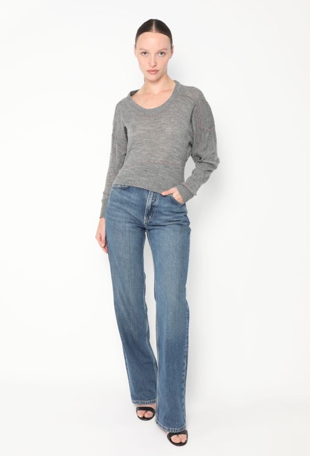 Balenciaga F/W 2002 Asymmetrical Cubist Sweater - 4