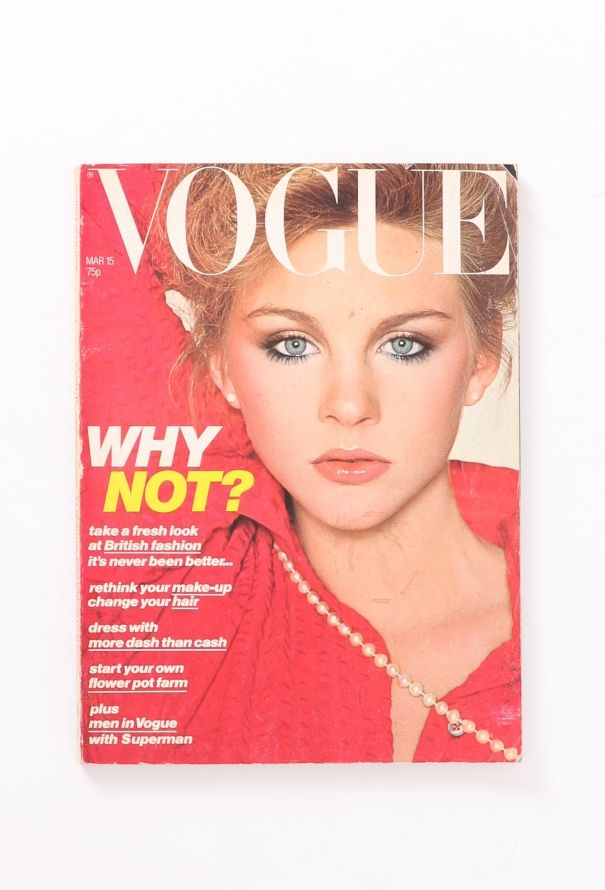 VOGUE UK 1978 Spring Issue Trio - 6