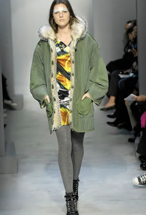 Balenciaga F/W 2007 Ikat Silk Dress - 2