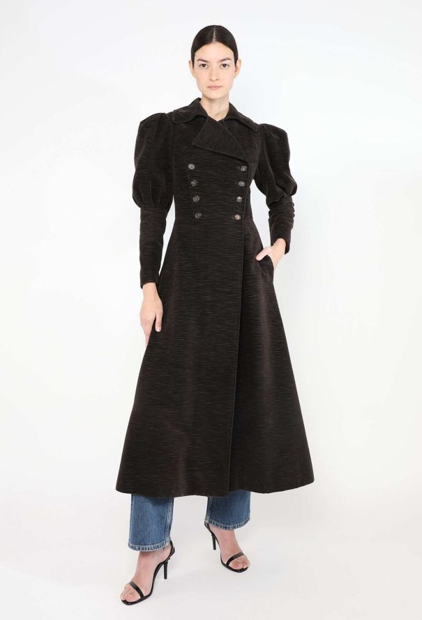 Saint Laurent Fall 1970  Corduroy Coat - Collector - 4