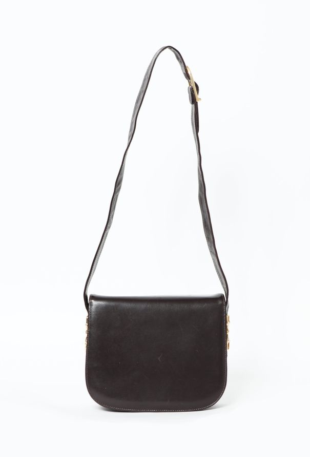 Céline '70s Brown Calèche Bag - 3