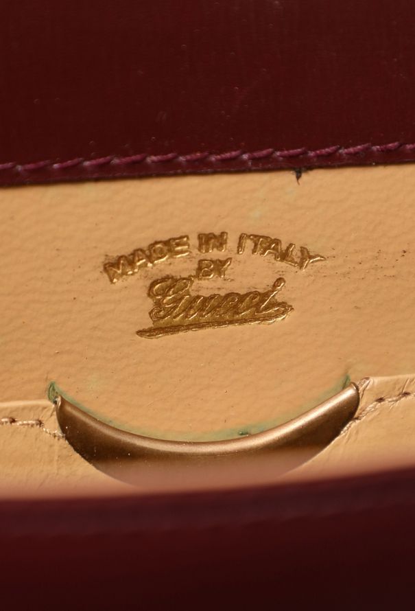 Gucci '70s Burgundy Shoulder Bag - 11