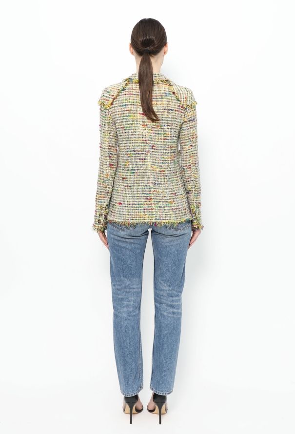 Chanel RARE S/S 1998 Tweed Épaulette Jacket - 6