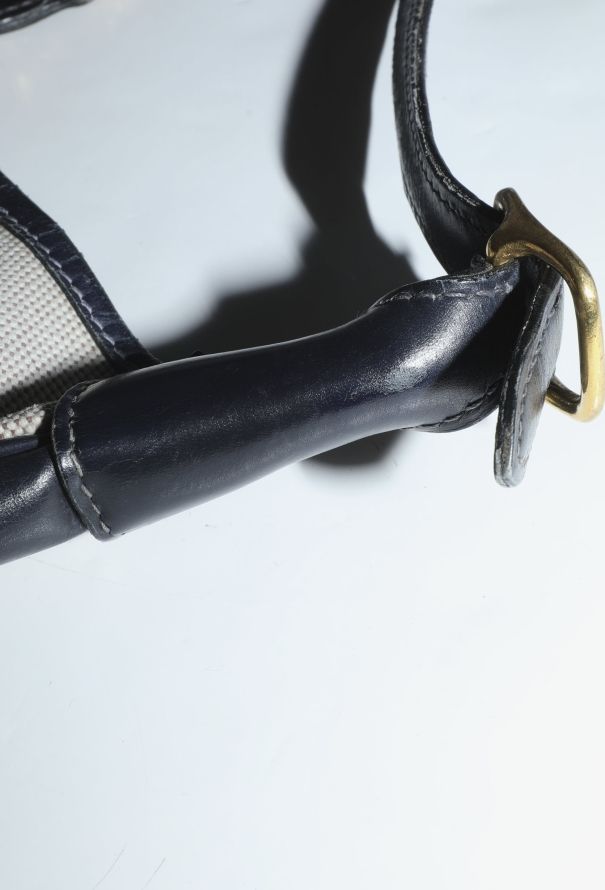 Hermès '50s Box & Toile H Trim Bag - 10