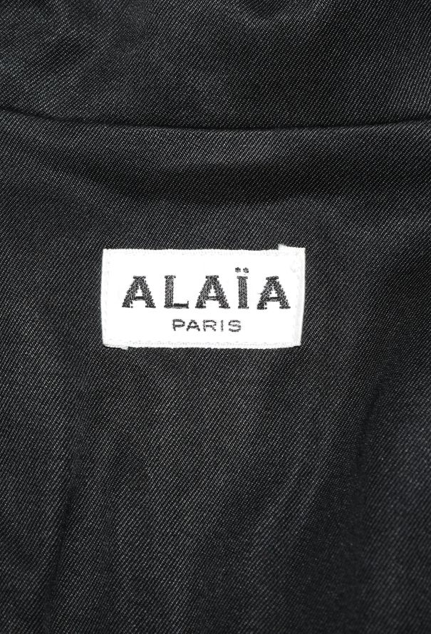 Alaïa Vintage Cinched Twill Suit - 8