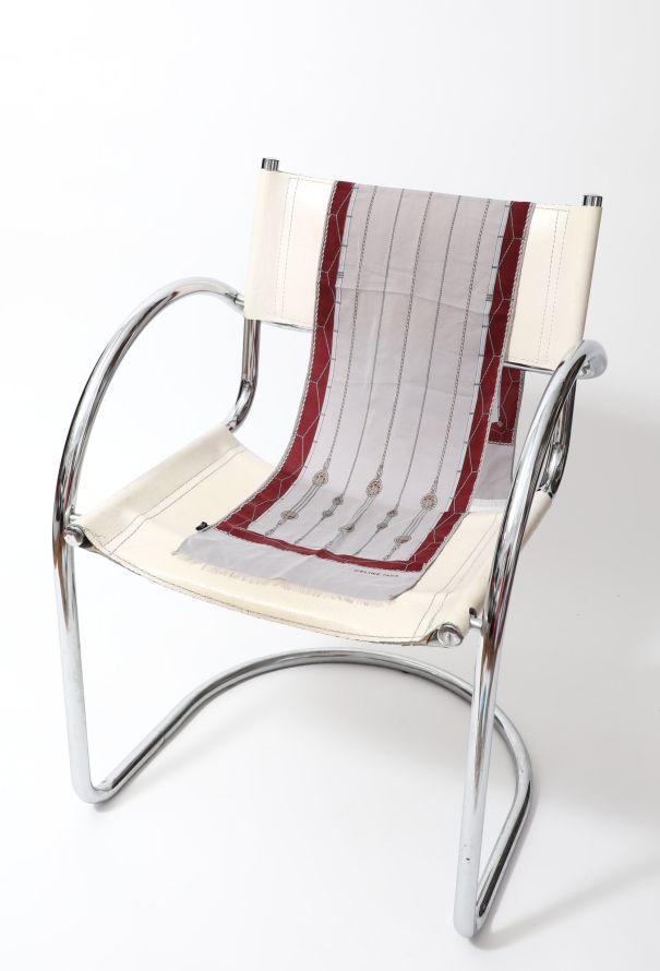 Céline Vintage Silk Graphic Printed Scarf - 2