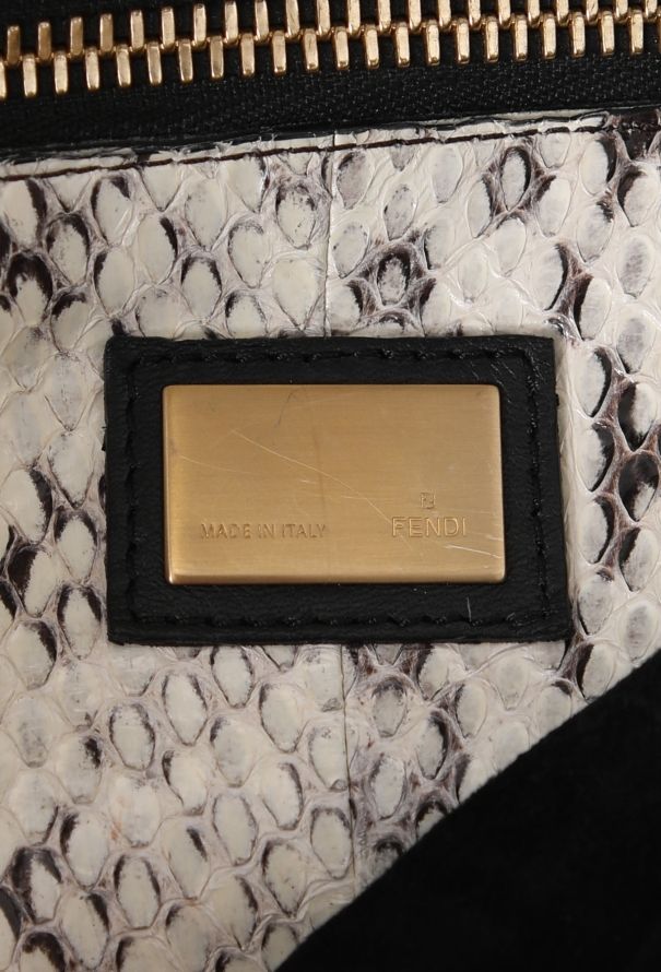 Fendi Beige Large Peekaboo Bag - 11