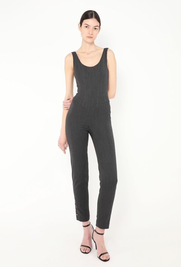 Chanel COLLECTOR 1994 'CC' Corset Jumpsuit - 1