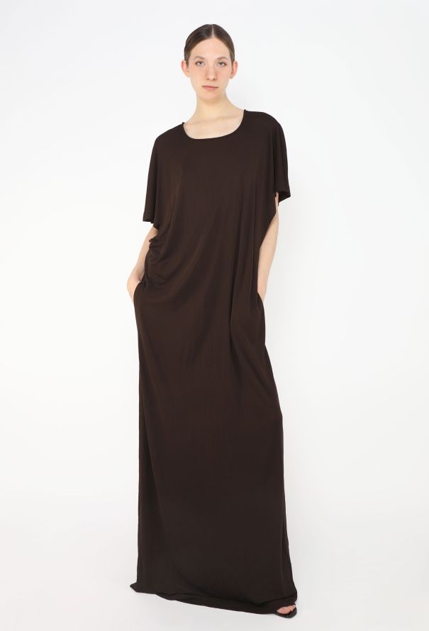 Saint Laurent '70s Crêpe Kaftan Dress - 4