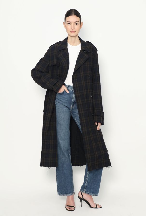 Loewe 2018 Graphic Belted Trench - 5
