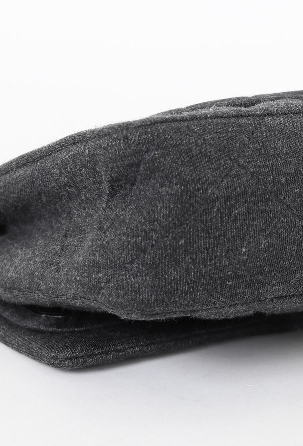 Chanel Grey Jersey Medium Timeless Bag - 8