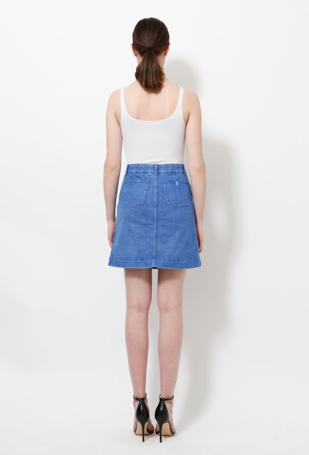 Stella McCartney Stella McCartney Classic Denim Skirt - 5