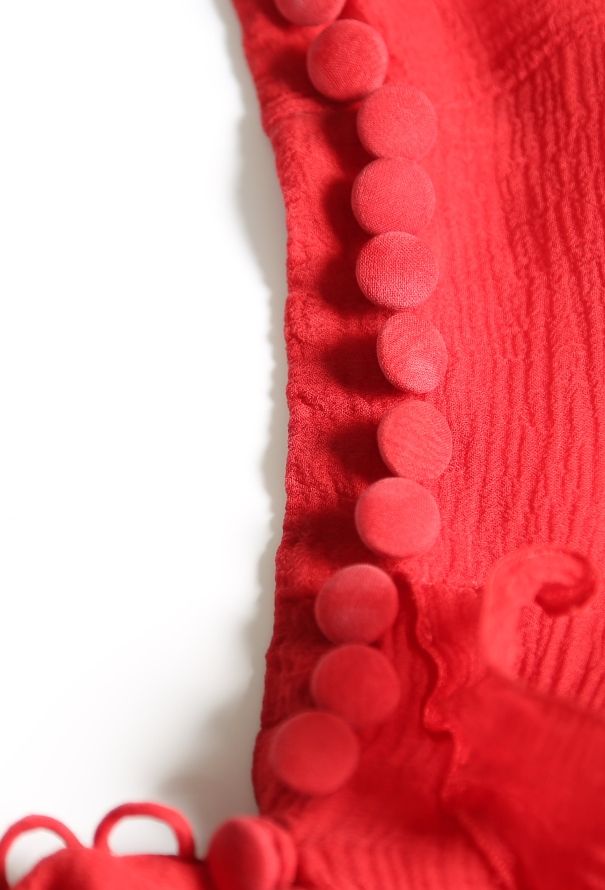 Dior Resort 2008 Ruffled Chiffon Dress - 7