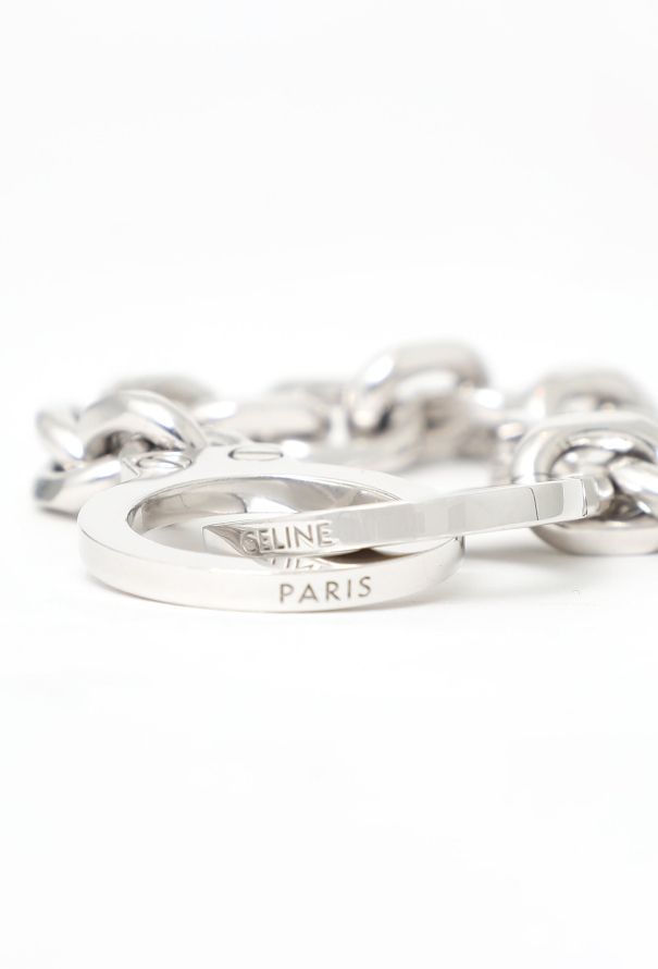 Céline F/W 2019 Sterling Handcuff Bracelet - 5