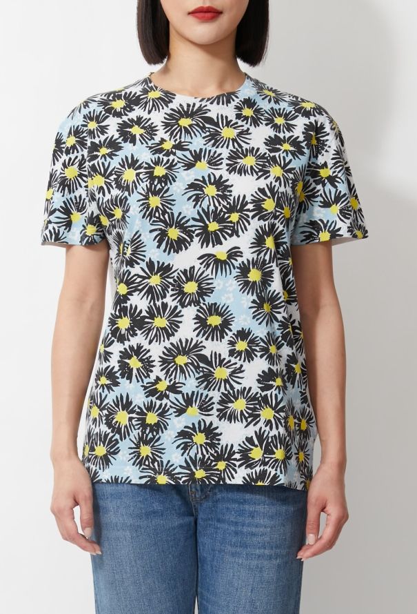 Prada 2012 Floral Print Tee - 1