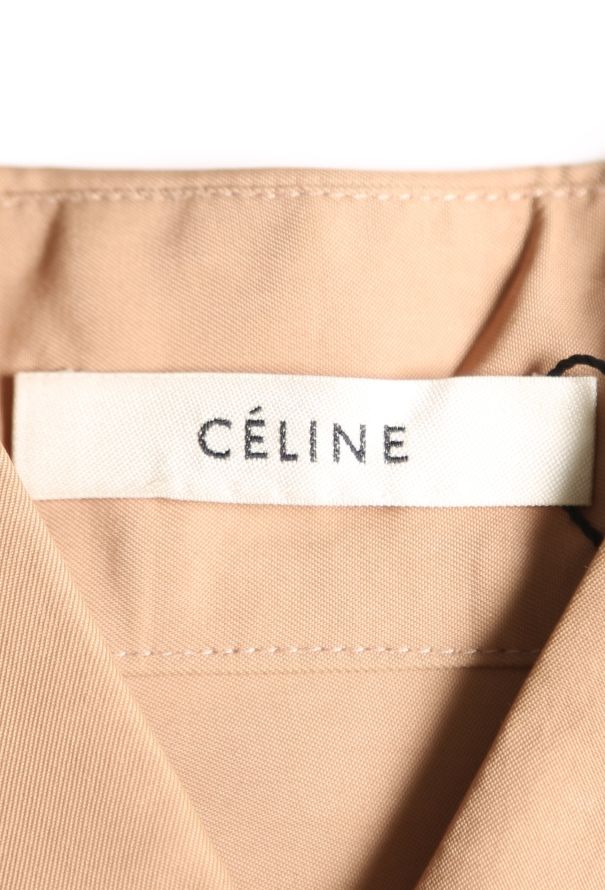 Céline Classic Silk Crêpe Shirt - 5