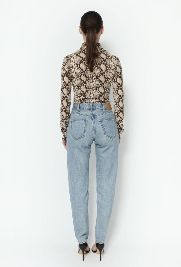 Céline Python Printed Top - 4