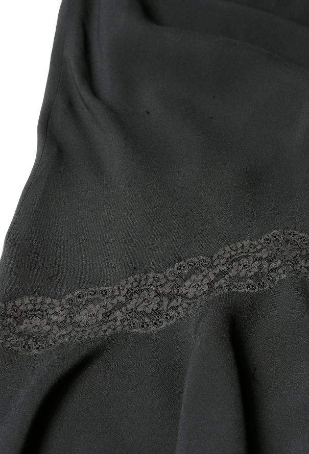 Dior 1999 Lace Trim Bias Dress - 5