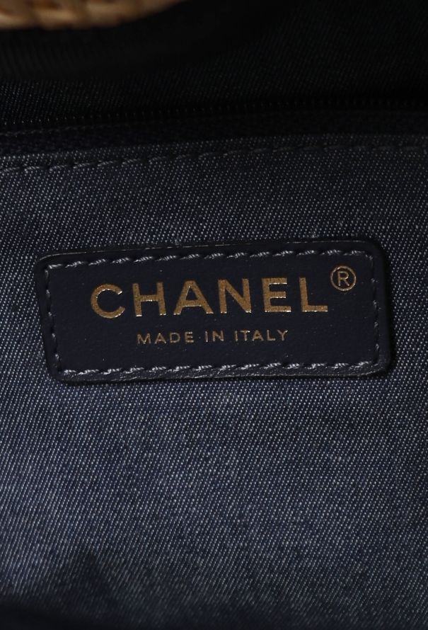 Chanel Raffia Medium Deauville Tote Bag - 11