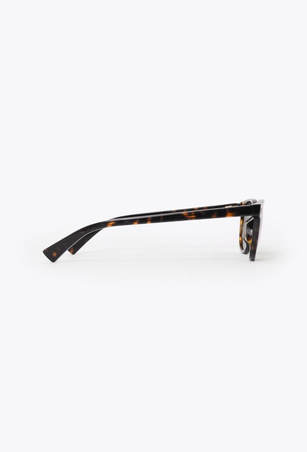 Bottega Veneta 2024 Rounded Tortoiseshell Sunglasses - 4