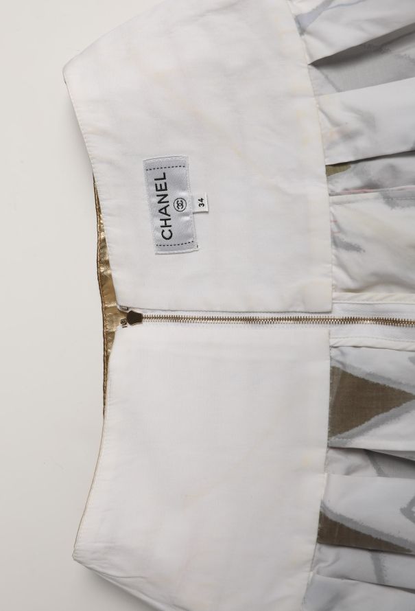 Chanel Pre-Fall 2019 Paris-New York Printed Skirt - 9