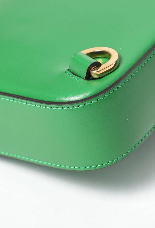 Gucci 2023 Green Bamboo Mini Crossbody Bag - 11