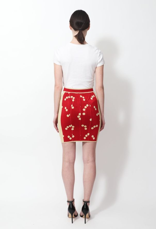 Alaïa ICONIC S/S 1991 Dotted Skirt - 4