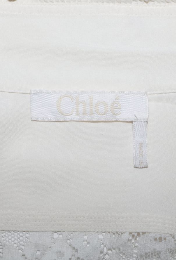 Chloé Pre-Fall 2018 Lace Blouse - 8