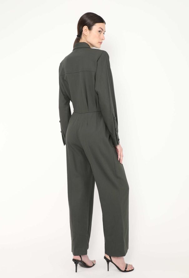 Saint Laurent 1998 Wide-Leg Utility Jumpsuit - 4