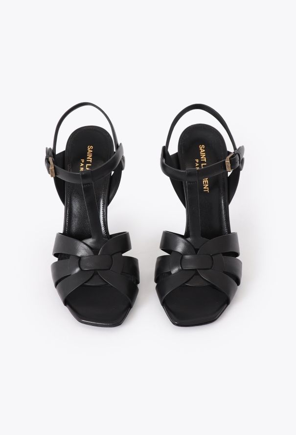 Saint Laurent 2024 Leather Tribute Sandals - 3