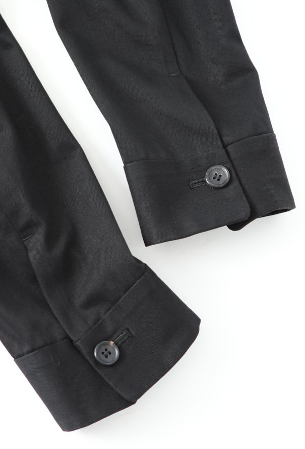 Yohji Yamamoto Belted Wrap Trench Coat - 7