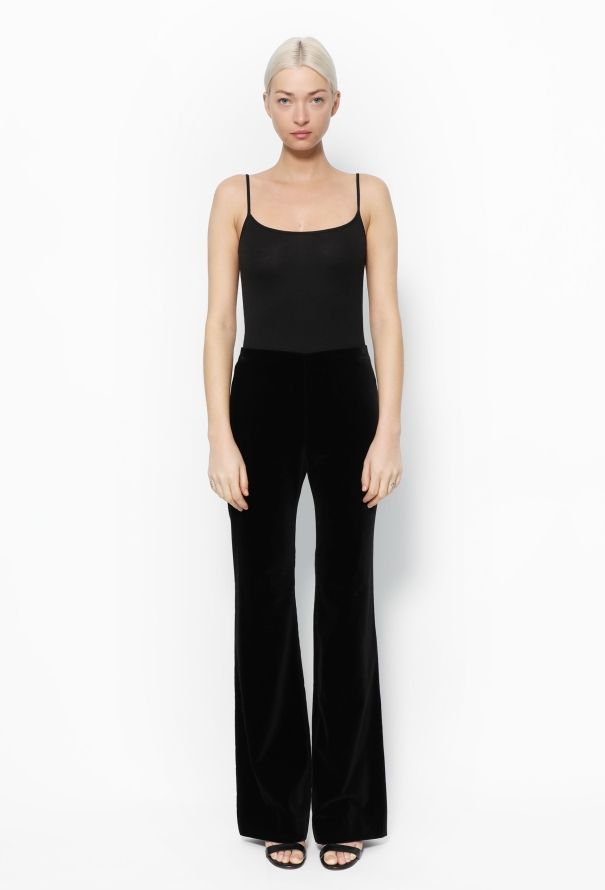 The Row 2022 Velvet Padma Pants - 1