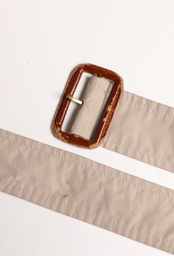 Burberry Vintage Classic Belted Trench - 11