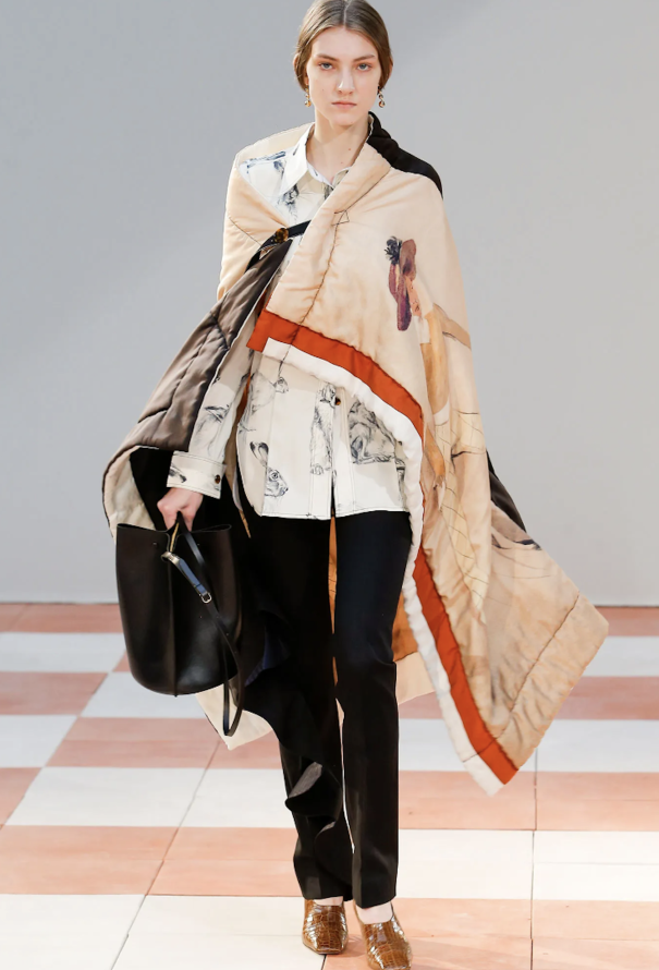 Céline F/W 2015 Wonderland Silk Dress - Rabbit print - 2