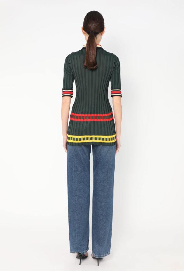 Céline S/S 2014 Ribbed Knit Tunic - 5